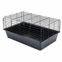 Клетка д/животных ОСТИН №1 складная с дверцей на крыше 78*48*34см черн/черн/4184/Дарэлл Клетка д/животных ОСТИН №1 складная с дверцей на крыше 78*48*34см черн/черн/4184/Дарэлл