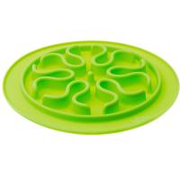 Миска рельефная силиконовая (волны) 24см салатовая 21004/Пет Лайн Миска рельефная силиконовая (волны) 24см салатовая 21004/Пет Лайн