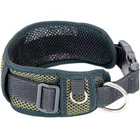 Ошейник синтетика 70мм АЭРО с подкладкой 43-68см хаки/610330/Дарэленд