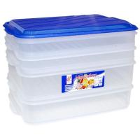 Контейнер д/продуктов Мультибокс 4-х ярусный 02052 /5шт/Милих