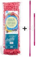 ТВ-009 к Швабра с насадкой из микрофибры Ворсовая ТВ-009 к Швабра с насадкой из микрофибры Ворсовая