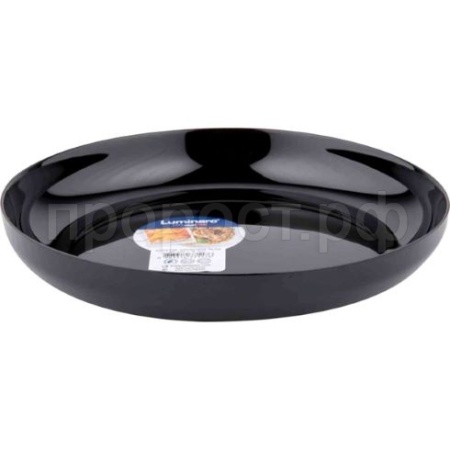 Блюдо д/подачи "ФРЕНДС ТАЙМ БЛЭК ПЛОВ" 25см/P6375/12шт/LUMINARC 