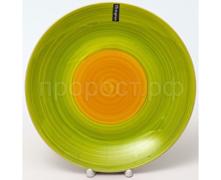 Тарелка мелкая 270мл Зеленый луг 139-23065 /24шт/PSF