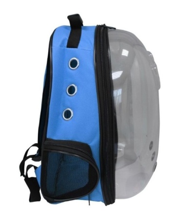 Рюкзак-переноска д/животн.с панор.видом 24x30x40см синий/Рс451с/ Рюкзак-переноска д/животн.с панор.видом 24x30x40см синий/Рс451с/