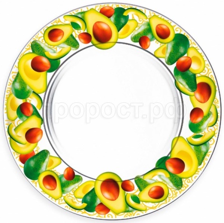 Тарелка сервировочная Авокадус /327/1-Д /12шт/ДК