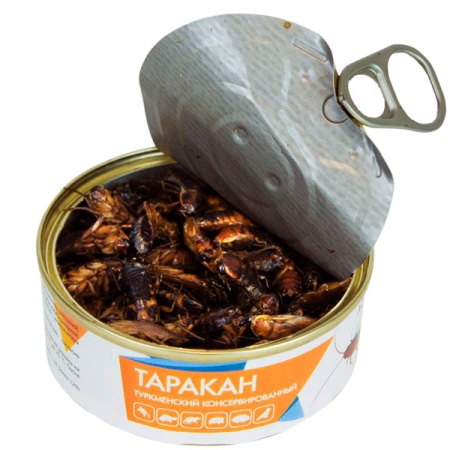 Консервированный Туркменский таракан 40гр Консервированный Туркменский таракан 40гр