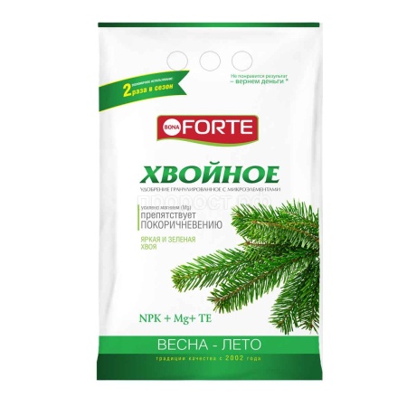 Бона Форте Хвойное весна лето с микроэлементами 2кг Бона Форте Хвойное весна лето с микроэлементами 2кг