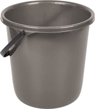 Ведро 12л Rock'n'Roll антрацит SV4076
