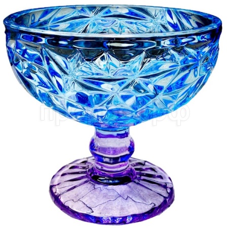 Креманка фиолетово-голубой 300мл /5181/1-Н5 /9шт/ДК