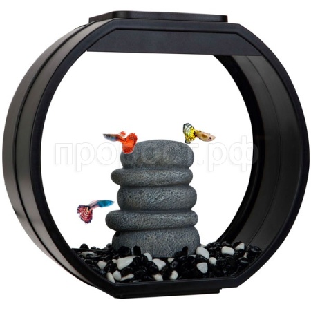 Аквариум Deco O Mini UPG 10л 334*142*310 черный/AA-Aquariums/73516008 Аквариум Deco O Mini UPG 10л 334*142*310 черный/AA-Aquariums/73516008