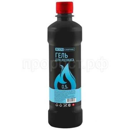 Гель для розжига Ecos 0,5л  Гель для розжига Ecos 0,5л