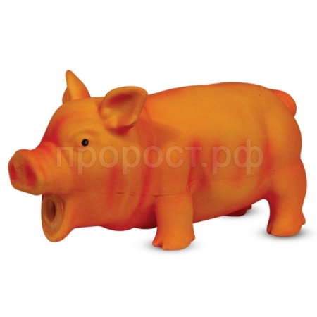 Игрушка для собак Поросенок хрюкающий из латекса 21см/LT105/12151047 Игрушка для собак Поросенок хрюкающий из латекса 21см/LT105/12151047