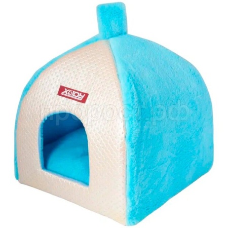 Лежанка Домик Виг-Вам (жемчуг) №2 голубой/00425-7/4/Ксоди Лежанка Домик Виг-Вам (жемчуг) №2 голубой/00425-7/4/Ксоди