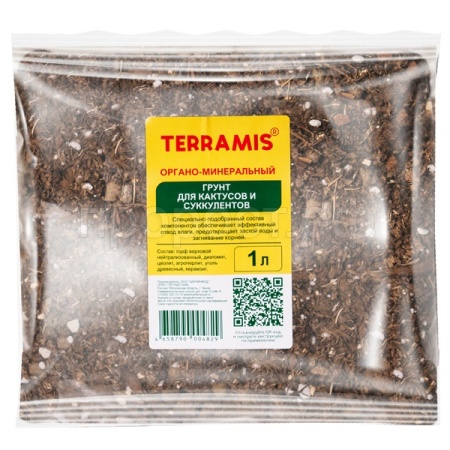 Грунт Terramis для Кактусов и Суккулентов 1л