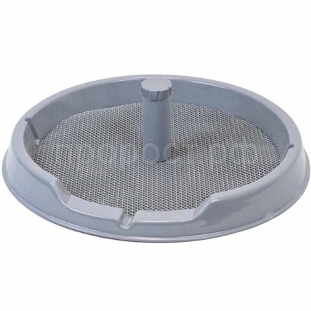 Туалет д/собак РОККИ со столбиком круглый D60+резин. коврик для мелких пород/2935рез/Дарэлл/ Туалет д/собак РОККИ со столбиком круглый D60+резин. коврик для мелких пород/2935рез/Дарэлл/