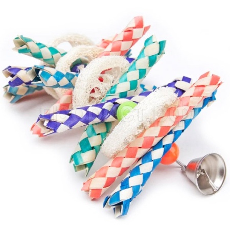 Игрушка д/птиц Жердочки Ералаш пластмассовые П6319/ЗР