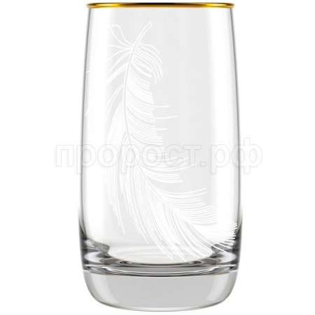 Набор стаканов Перо (6шт) 330мл /158-Г36 /4шт/ДК