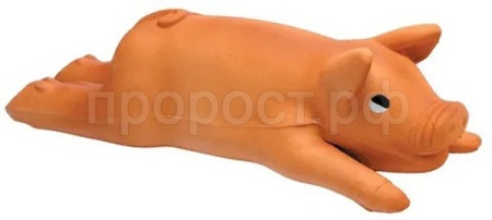 Игрушка для собак средних пород Свинка из латекса13см/С5824 Игрушка для собак средних пород Свинка из латекса13см/С5824