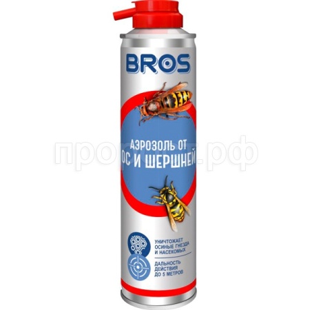 BROS 300мл Аэрозоль от ос и шершней