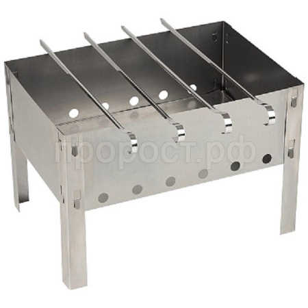 Мангал ECOS сборно-разборный 350*240*240 0,35-0,40мм с 4 шампурами /10шт /9380/ Мангал ECOS сборно-разборный 350*240*240 0,35-0,40мм с 4 шампурами /10шт /9380/