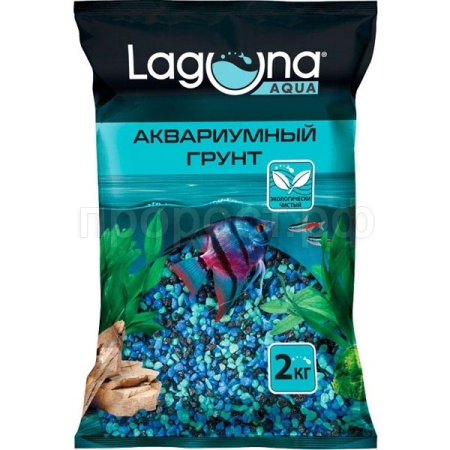 Грунт для аквариума Laguna Малахитовая шкатулка 2-5мм 2кг/73954089