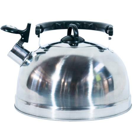 Чайник 2,7л Casual нерж.сталь, со свистком /12шт/004260