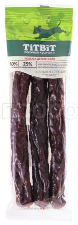 Лакомство С Колбаса Деревенская Золотая коллекция 80гр/018026 Лакомство С Колбаса Деревенская Золотая коллекция 80гр/018026