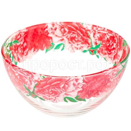 Салатник Пионы средний /425/1-Д /12шт/ДК