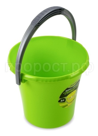 Ведро Либерти 3л салатовый С601 /19шт/Мартика Ведро Либерти 3л салатовый С601 /19шт/Мартика