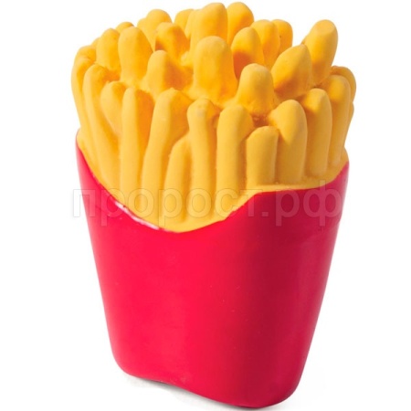 Игрушка с Картофель фри из латекса 7см/12151136/Триол Игрушка с Картофель фри из латекса 7см/12151136/Триол