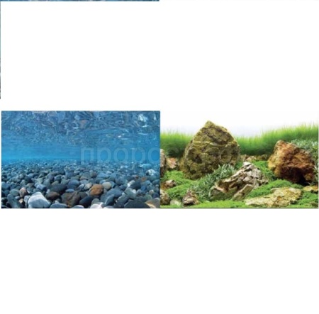 Фон для аквариума Горная река/Зеленое море 45см*15м BACKGROUND 056 Фон для аквариума Горная река/Зеленое море 45см*15м BACKGROUND 056