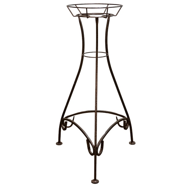 Подставка РЗДИ Напол высокая один горш антик бронза 221 