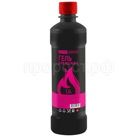 Гель для розжига Ecos 1л  Гель для розжига Ecos 1л