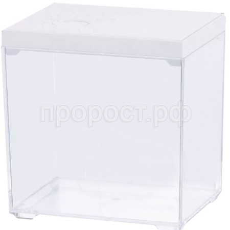 Аквариум МИНИ пластиковый с крышкой + LED 1л/AQUARIUM 072 Аквариум МИНИ пластиковый с крышкой + LED 1л/AQUARIUM 072