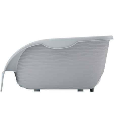 Лежанка пластиковая серый/М8827 Лежанка пластиковая серый/М8827
