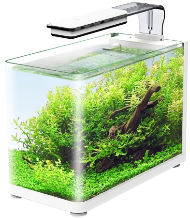 Аквариум прямоугольный полный комплект Atman RGT-35 белый 13л 5,4*18,4*26 см