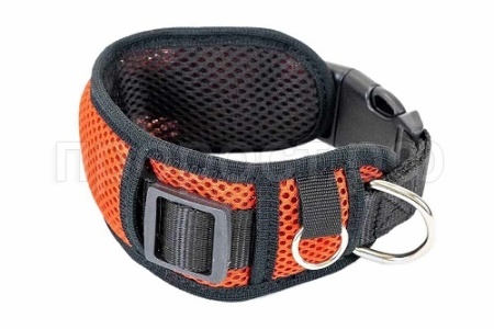 Ошейник синтетика 70мм АЭРО с подкладкой 43-68см красный/610330/Дарэленд Ошейник синтетика 70мм АЭРО с подкладкой 43-68см красный/610330/Дарэленд