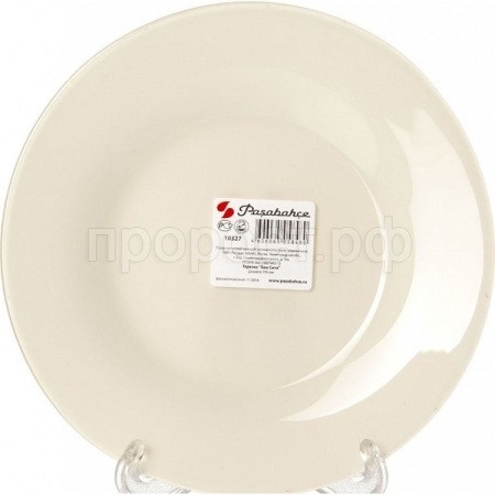 Тарелка десертная Беж Сити 195мм 10327/37 /12шт/Pasabahce 