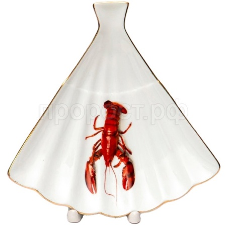 Икорница 20,5*21*3см Рак речной 102-12011