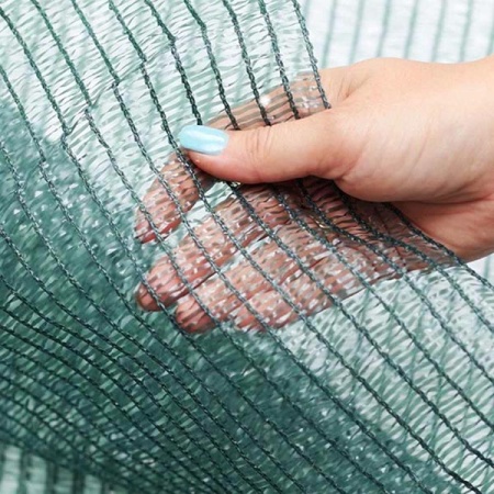 Сетка затеняющая "STRONG-55" 4*20м зеленая