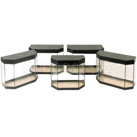 Аквариум комплект панорамный с крышкой 157 л (23-27-31-36-40) Аквариум комплект панорамный с крышкой 157 л (23-27-31-36-40)