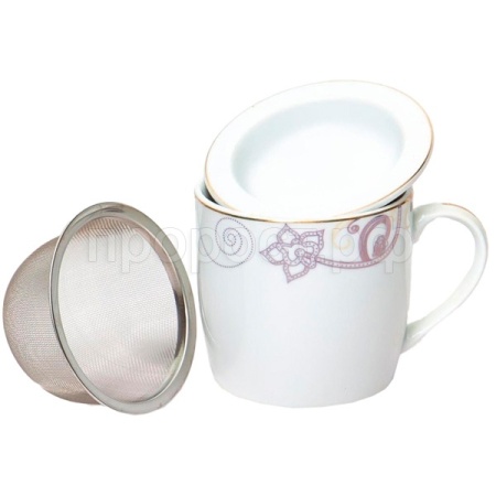 Кружка заварочная 350мл Аврора Алия 113-19070 /48шт/PSF