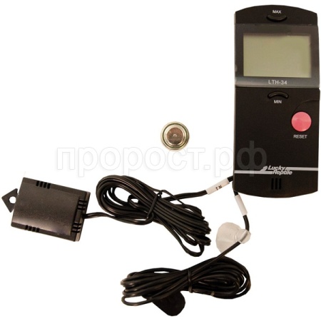 Термометр-гигрометр электронный LUCKY REPTILE Deluxe PRO (Германия) LTH-34 Термометр-гигрометр электронный LUCKY REPTILE Deluxe PRO (Германия) LTH-34